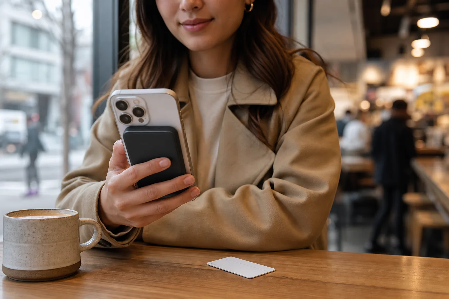 Lifestyle scene illustrating magnetic battery packs: what matters beyond capacity